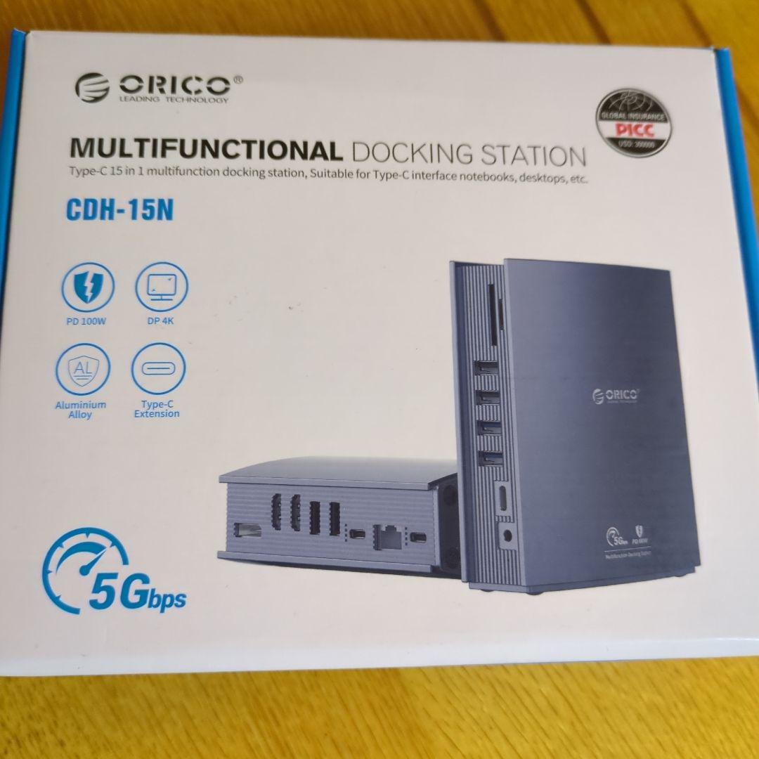 ORICO CDH-15N マルチファンクショナルドッキングステーション Amazon.co.jp: ORICO USB-C ドッキングステーション 15-in-1（2つ