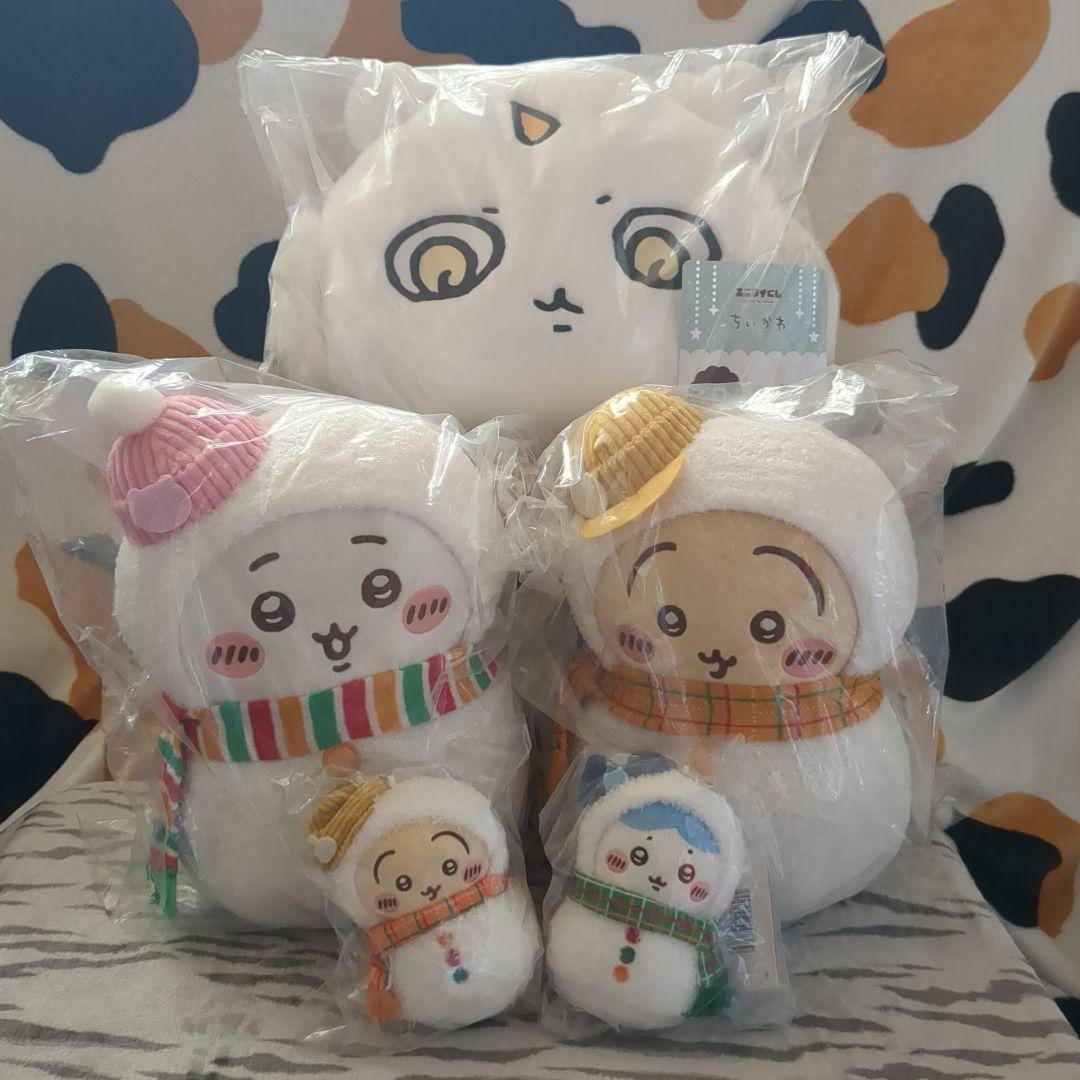 ちいかわ ぬいぐるみ エニマイくじ ちいかわ うさぎ あのこ ハチワレ