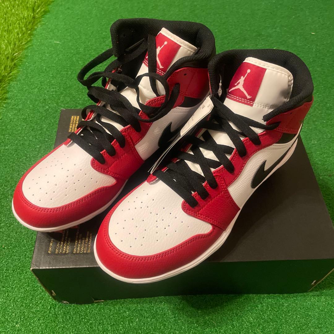 ナイキ エアジョーダン1 MID TD シカゴ スパイク 27cm 野球 - メルカリ