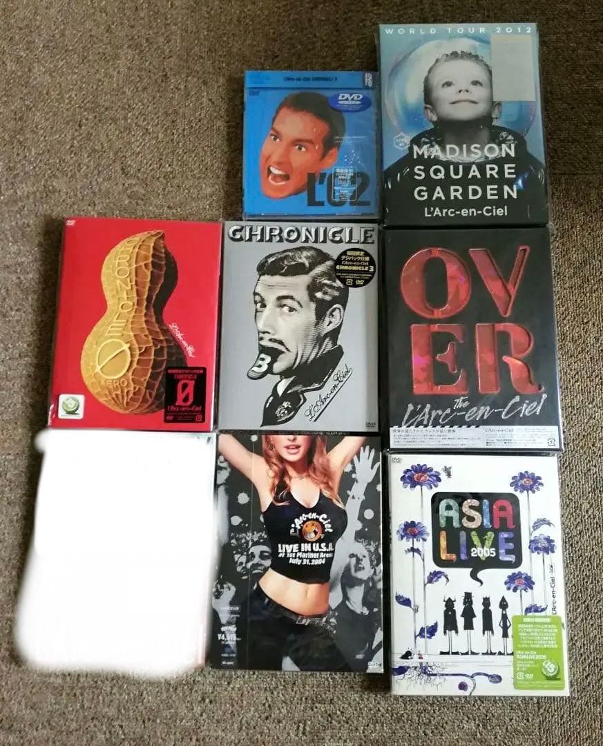 L'Arc～en～Ciel　DVD7枚セット L'Arc-en-Ciel DVD 7枚セット まとめ売り L'Arc〜en〜Ciel+HYDE ライブ