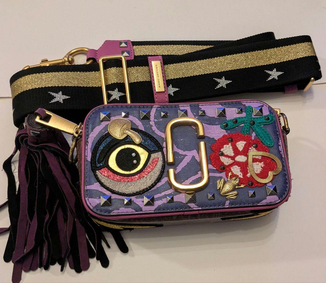 s*a様 MARC JACOBS ショルダーバッグ Marc Jacobs The Sack Mini Polka Dot Satin Shoulder Bag | Neiman Marcus