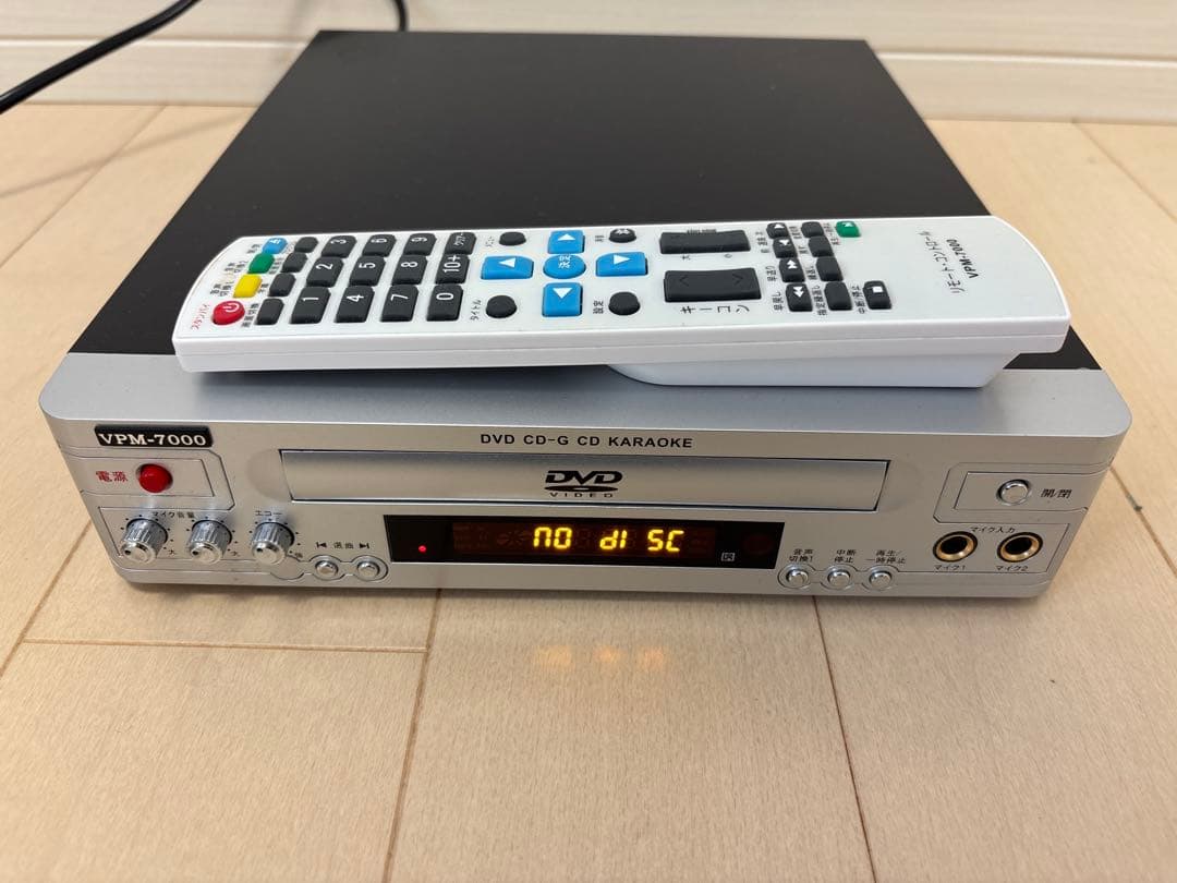 VPM-7000 DVDカラオケプレイヤー - メルカリ