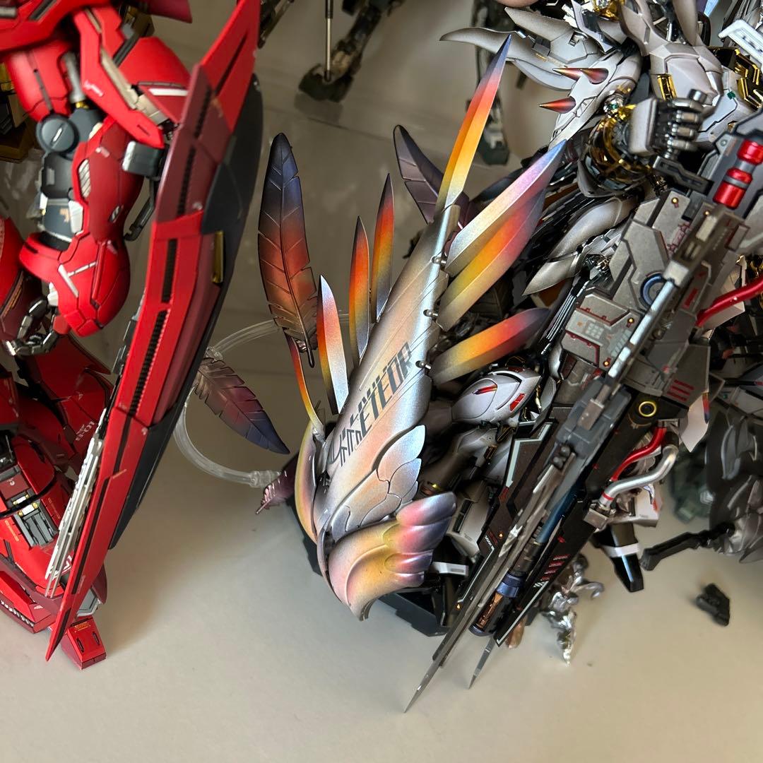ガンプラ 塗装済み完成品 シナンジュ 修正改造 - メルカリ