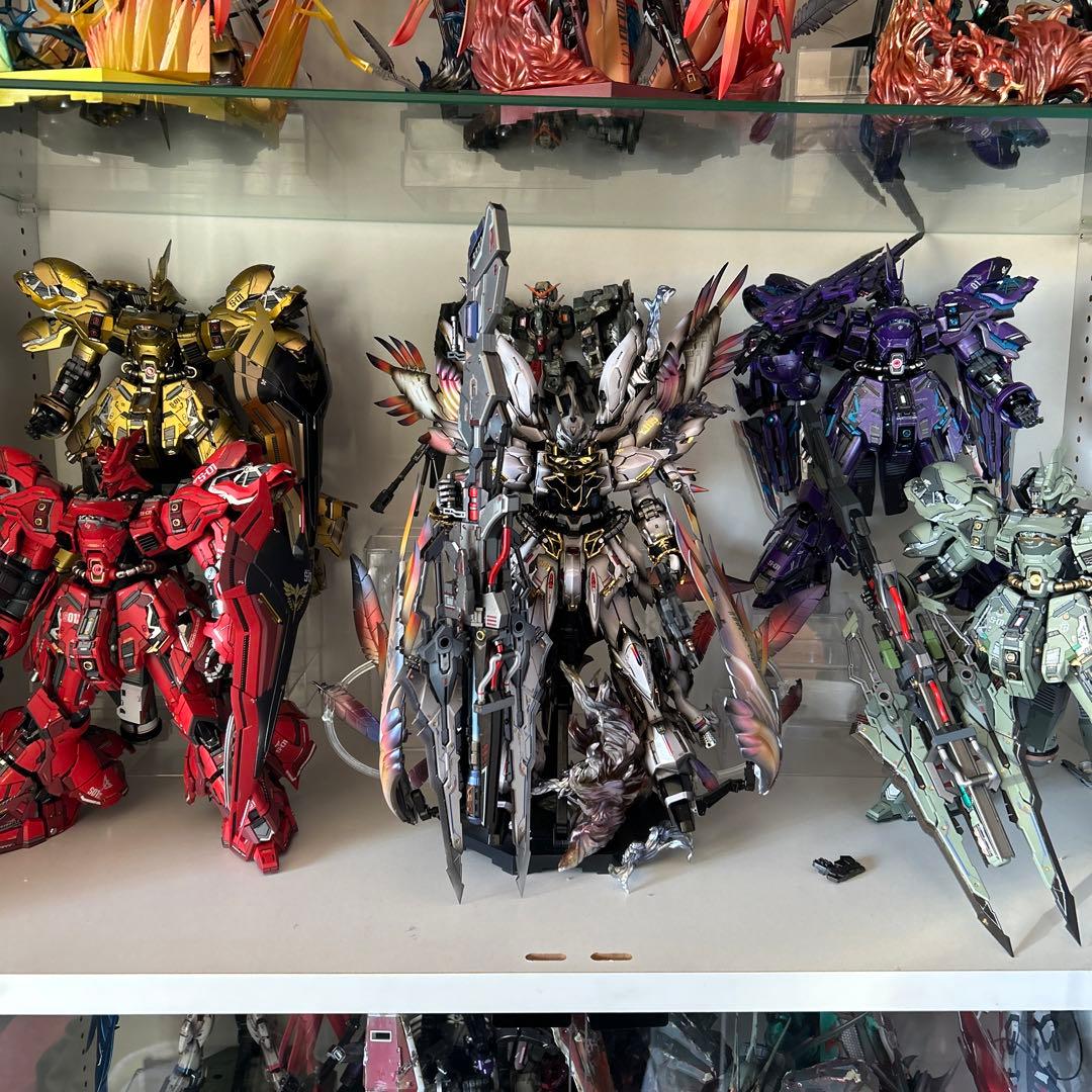 ガンプラ 塗装済み完成品 シナンジュ 修正改造 - メルカリ