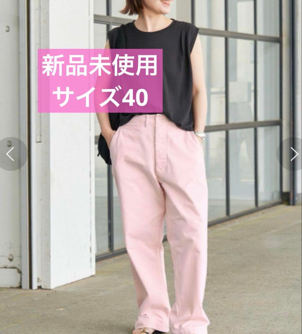 Spick and Span チノワイドパンツ　Higuchi サイズ40 Higuchi×S チノワイドパンツ（チノパンツ）｜Spick and Span（スピック