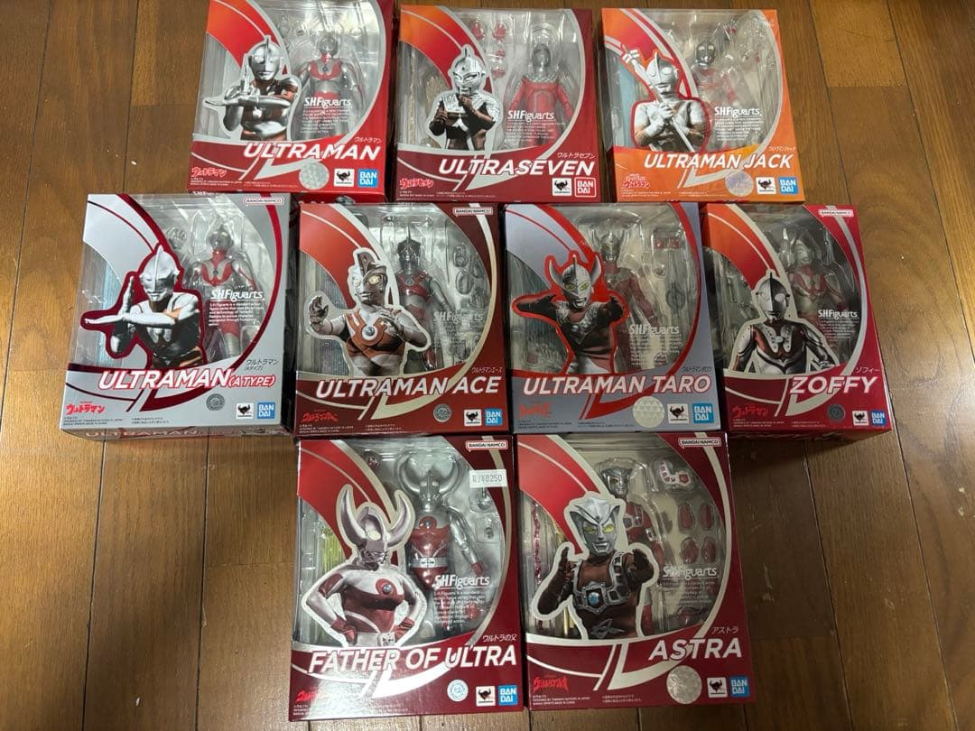 SHFiguarts ウルトラマンシリーズ フィギュアセット S.H.Figuarts ウルトラマンゼット アルファエッジ | 魂ウェブ