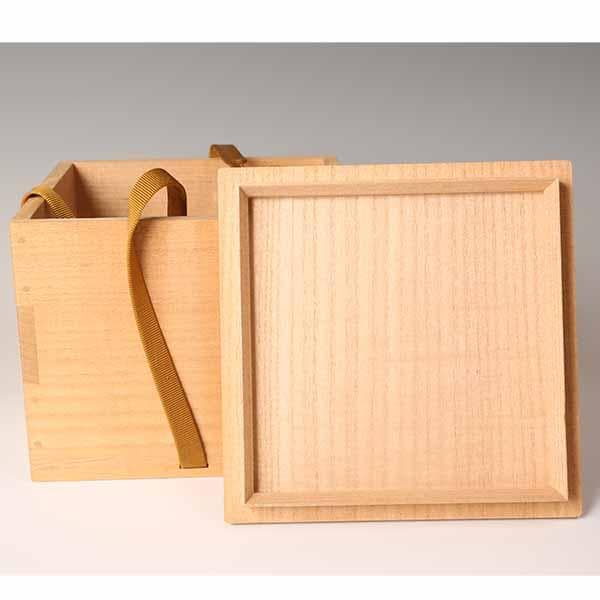 清水卯一造】蓬莱掛分釉裂茶碗 重要無形文化財保持者 人間国宝 蓬莱窯