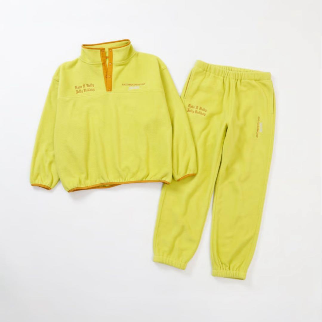 4seasons tokyo 2026フリース セットアップ ライム - メルカリ