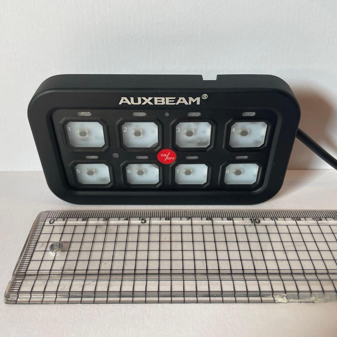 AUXBEAM スイッチパネル ブルー ワークライト 等に プラド