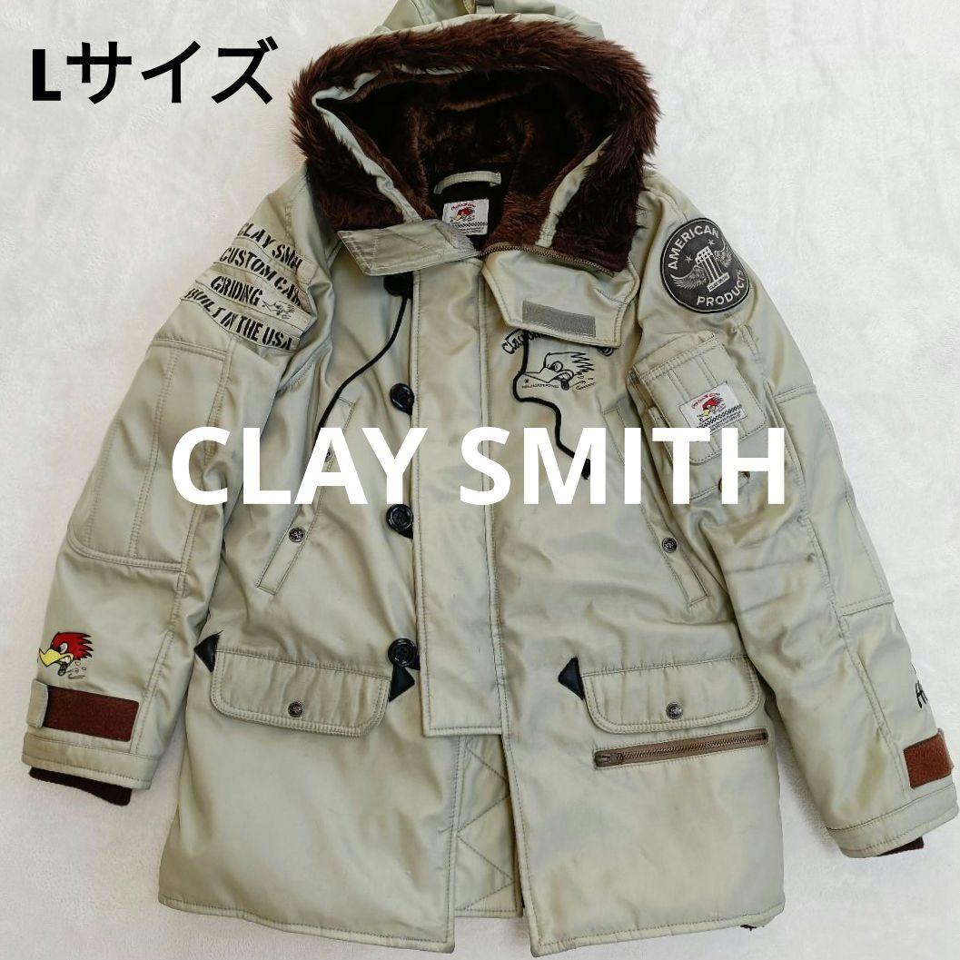 クレイスミス N-3B フライトジャケット ライダー バイカー ボア L 防風 クレイスミス ジャケット メンズ フライトジャケット ミリタリー