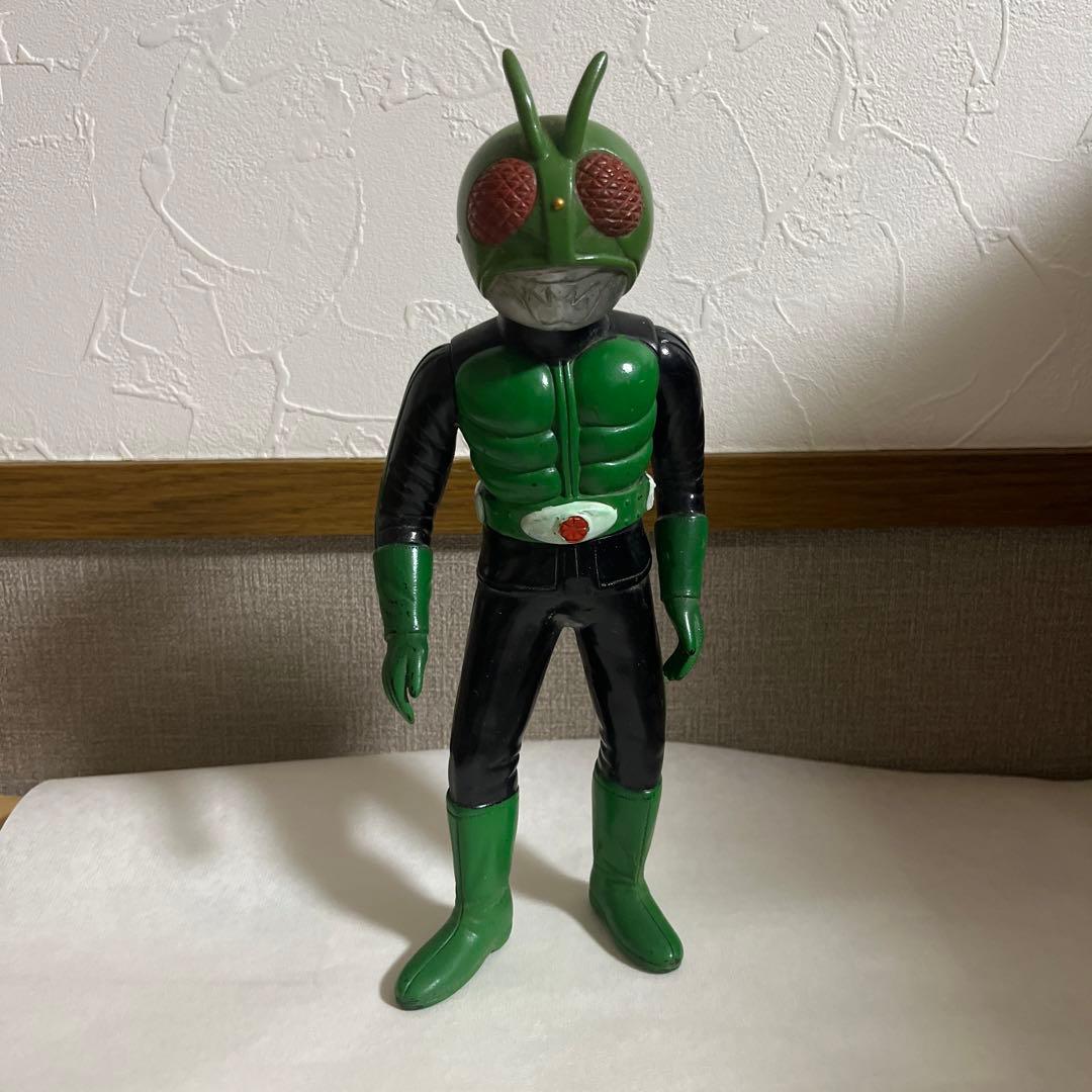 ⚠️当時物 旧バンダイ 仮面ライダー ソフビ 約20センチ - メルカリ