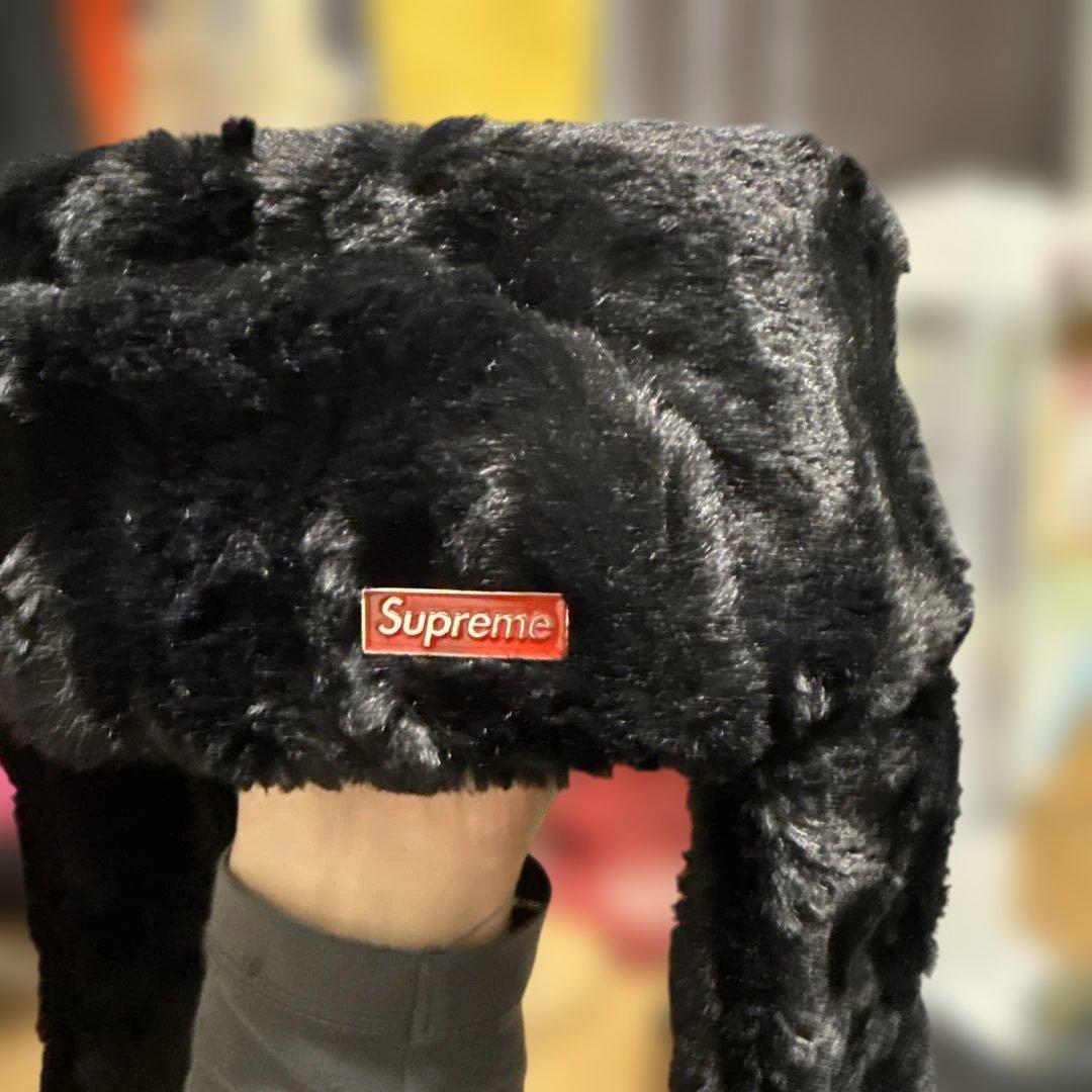 supreme Ushanka Hat black M/L - メルカリ