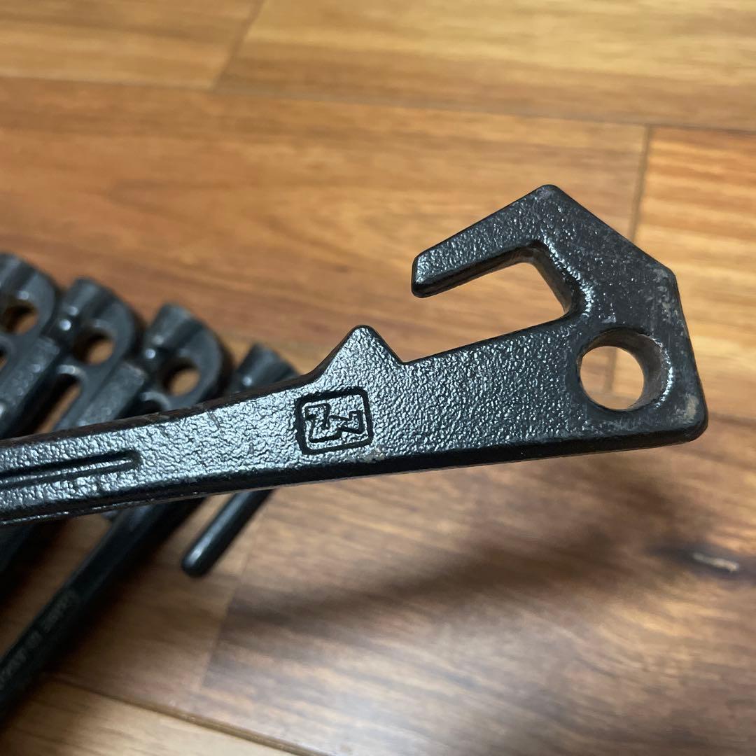 鍛造ペグ20本セット 28〜30cm ソリッドステーク エリッゼ ゼインアーツ