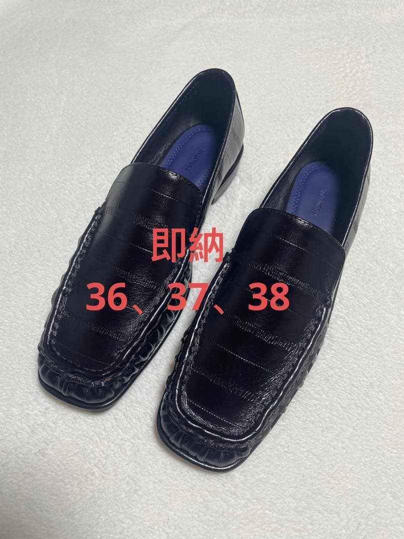 TODAYFUL トゥデイフル　Squaretoe Gather Loafers TODAYFUL(トゥデイフル) / Life's online store（ライフズ