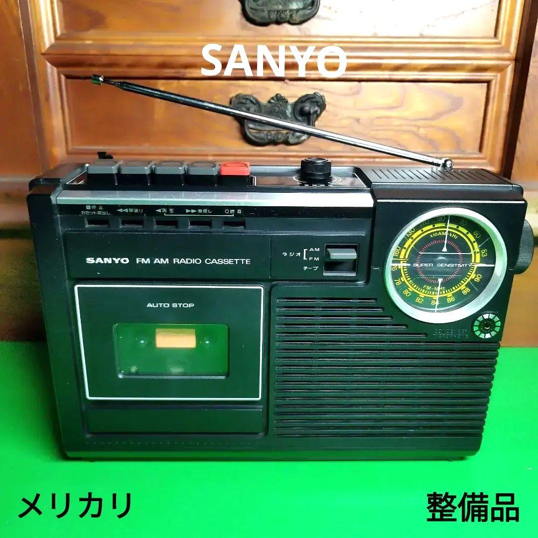 SANYO 2BAND ラジオカセットレコーダー MR-2002 - メルカリ