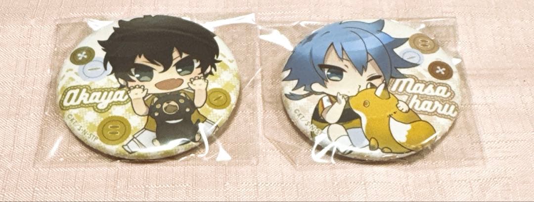 テニプリ 缶バッジ 動物と王子様 切原赤也 仁王雅治 - メルカリ