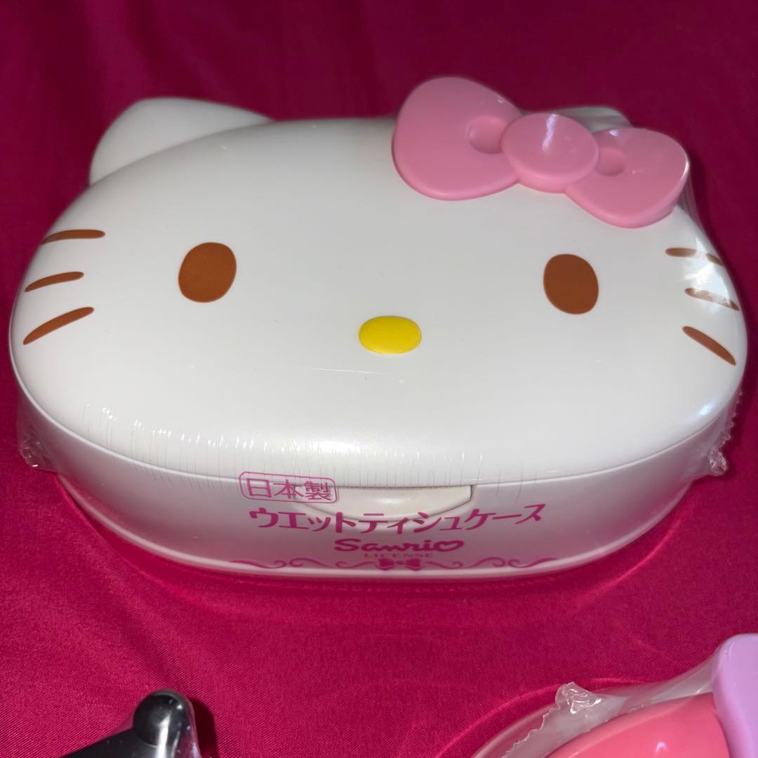 サンリオ ウェットティッシュケース キティ マイメロ クロミ 廃盤品