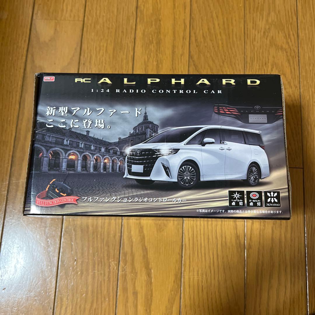 トヨタ 40アルファード ラジコンカー ブラック 新品未開封