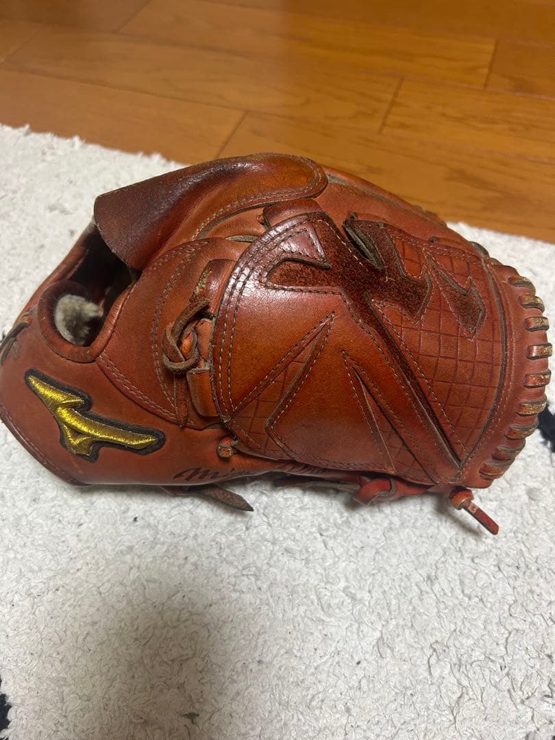 ミズノ 硬式グローブ レザー 茶色 2024モデル】ミズノ 硬式 グローブ グラブ 内野手用 右投げ用