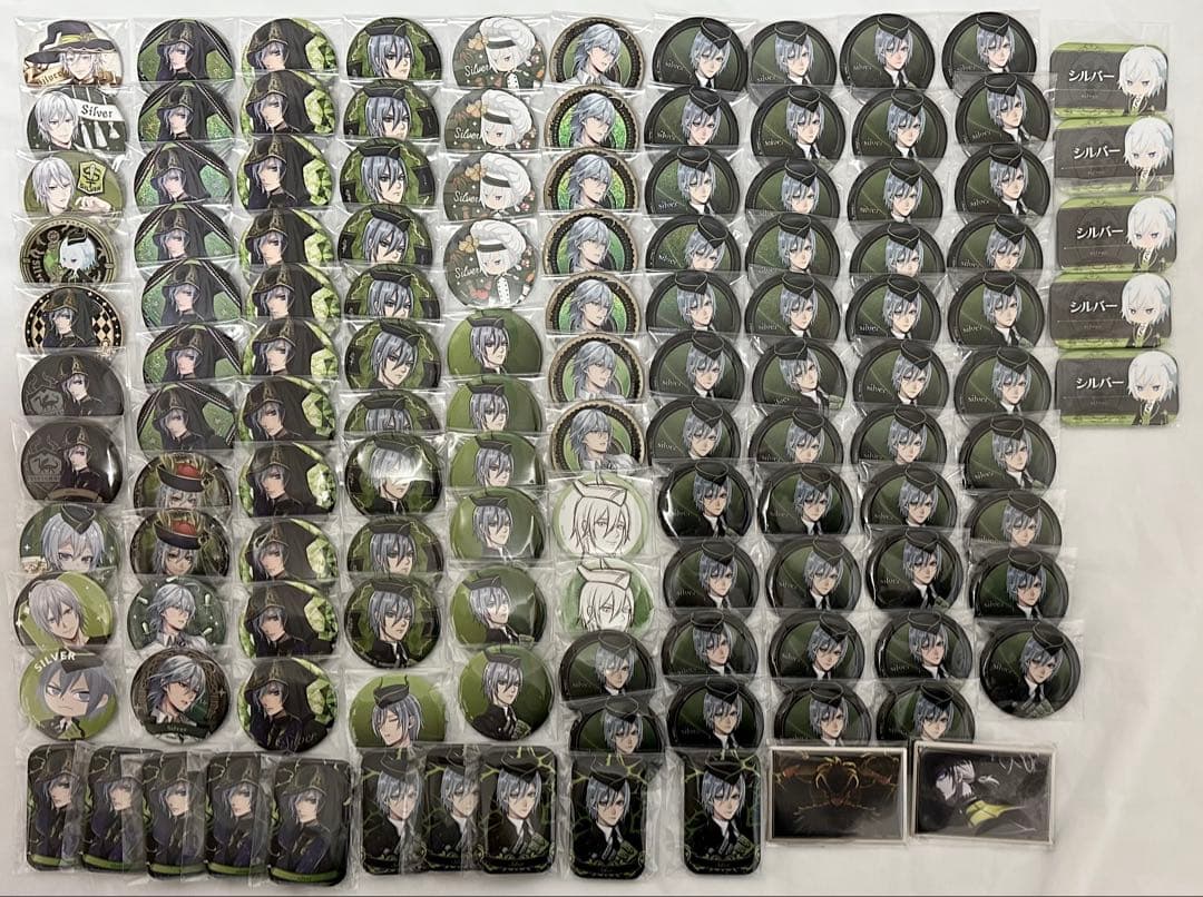 ツイステ シルバー 缶バッジ Disney - ツイステッドワンダーランド ツイステ シルバー 缶バッジ 一