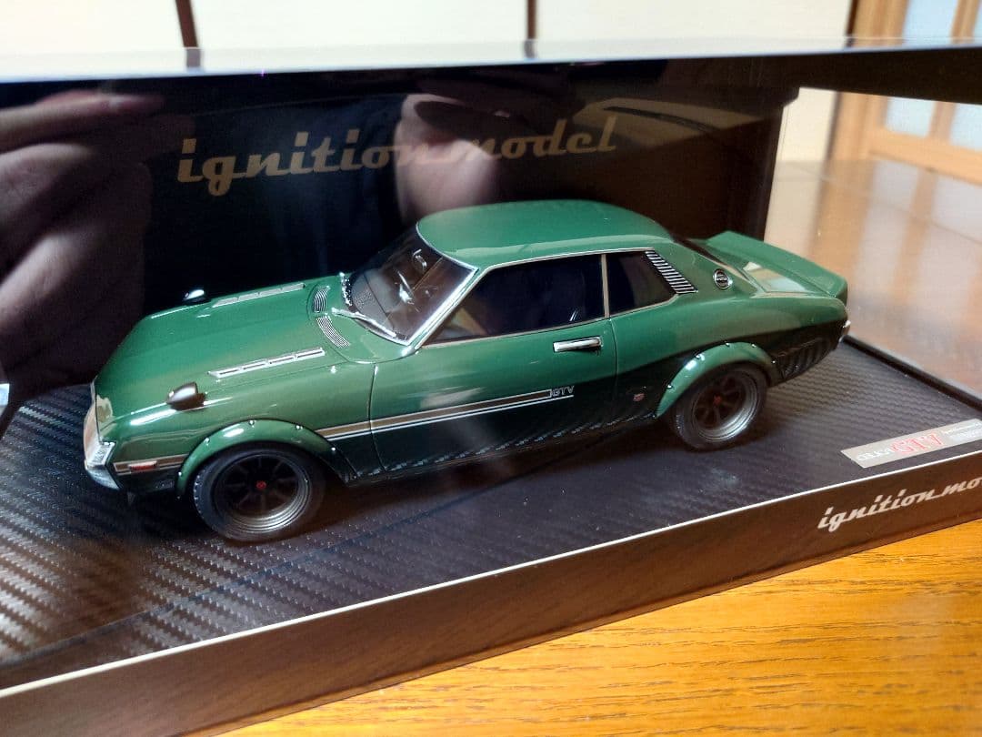 イグニッションモデル　Celia GTV 1/18 セリカ イグニッションモデル 1/18 トヨタ セリカ 1600 GTV (TA22) ライト