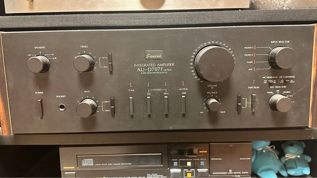 Sansui AU-D707F Extra インテグレーテッドアンプ - メルカリ