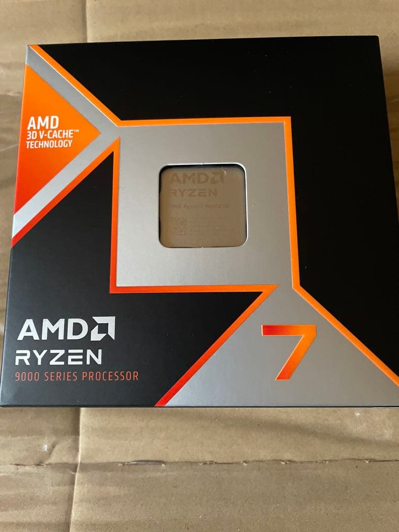 AMD Ryzen 7 9800X3D Socket AM5 国内正規品保証付き AMD AMD｜エーエムディー AMD Ryzen 7 9800X3D BOX(国内正規品) 100