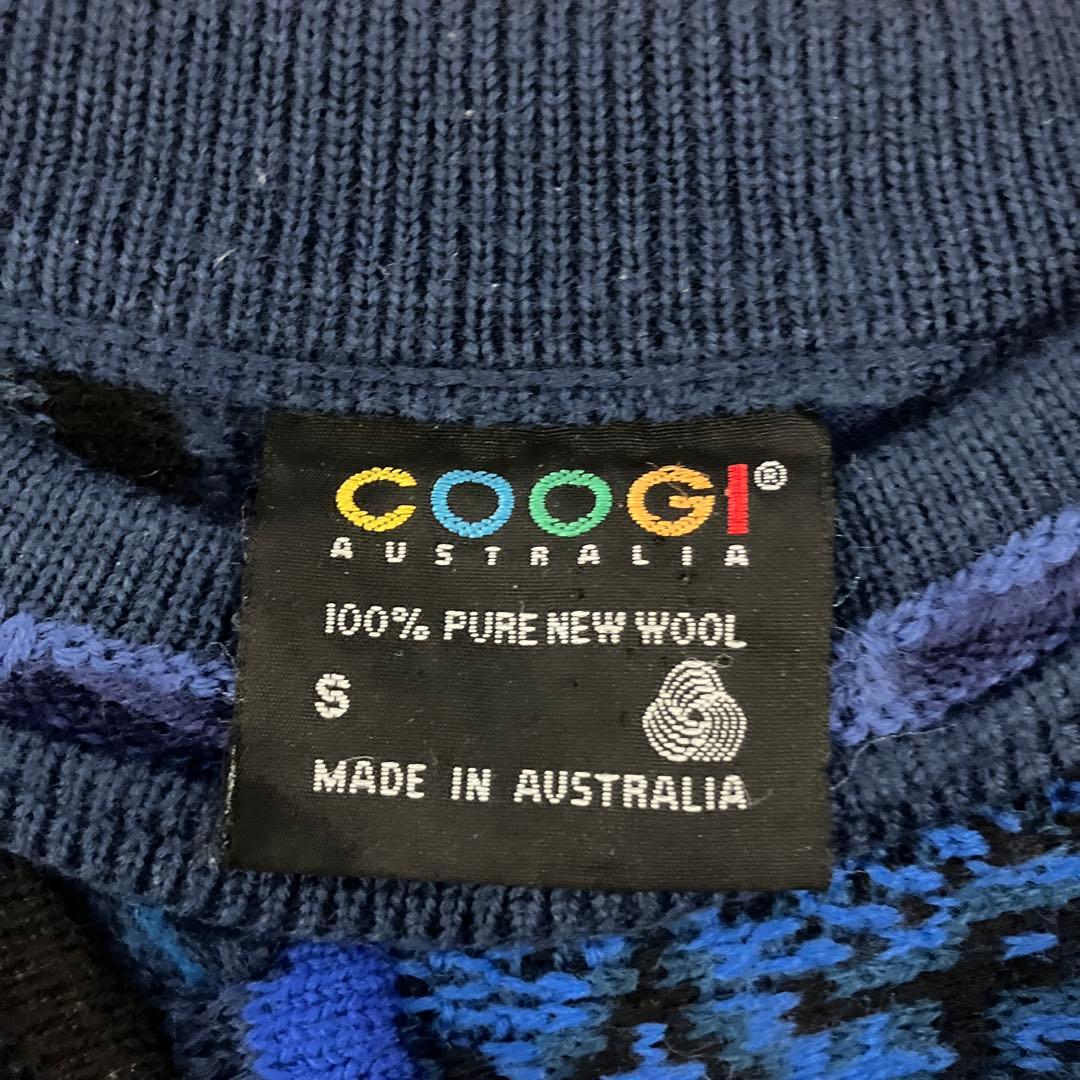 COOGI クージー 3Dニットセーター 立体 総柄 編み込み - メルカリ