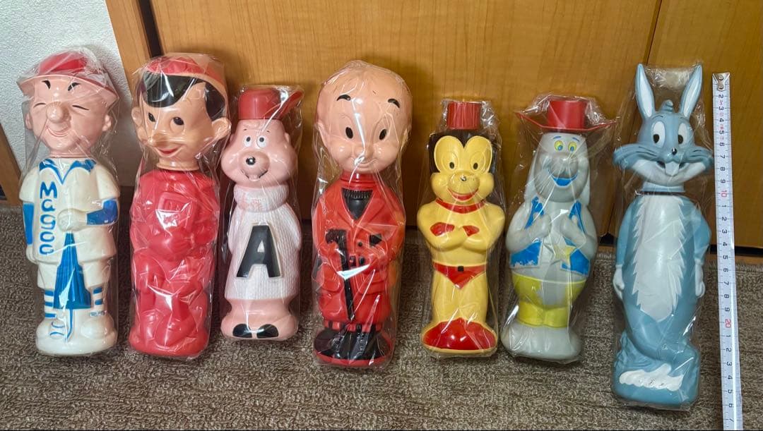 60's USA ヴィンテージ ソーキーボトル7体セット バラ売りOK 60's USA ヴィンテージ ソーキーボトル7体セット バラ売りOK - メルカリ