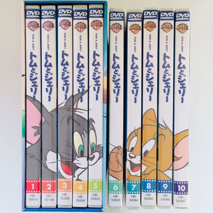 トムとジェリー アンコールBOX Vol.1～10 10巻セット - メルカリ
