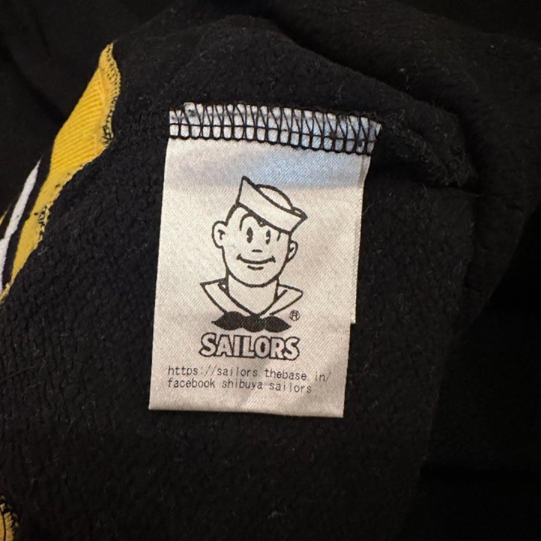 SAILORS セーラーズ レーシングトレーナー ブラック/イエロー サイズ1