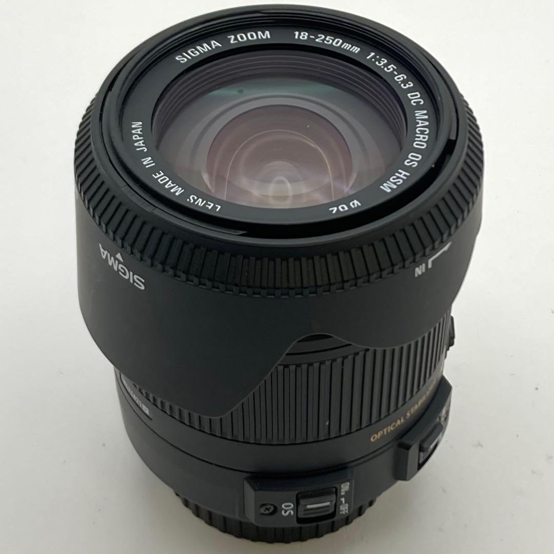 レンズ(ズーム) SIGMA 18-250mm f3.5-6.3 DC OS HSM Canon