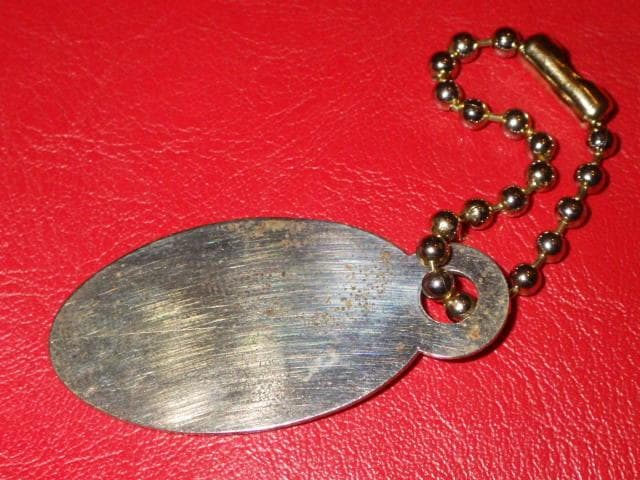 20'S☆オッドフェローズ☆ビンテージ☆タグ☆9☆キーホルダー☆フリー