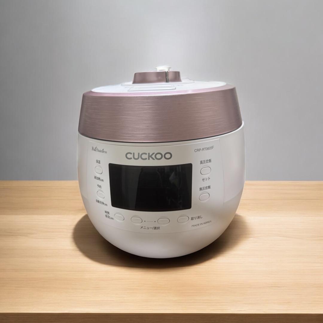 【CUCKOO クック 電気圧力炊飯器 CRP-RT0605F】 ハヌ 玄米発芽炊飯器 6合 ツインプレッシャー CUCKOO クック マイコン