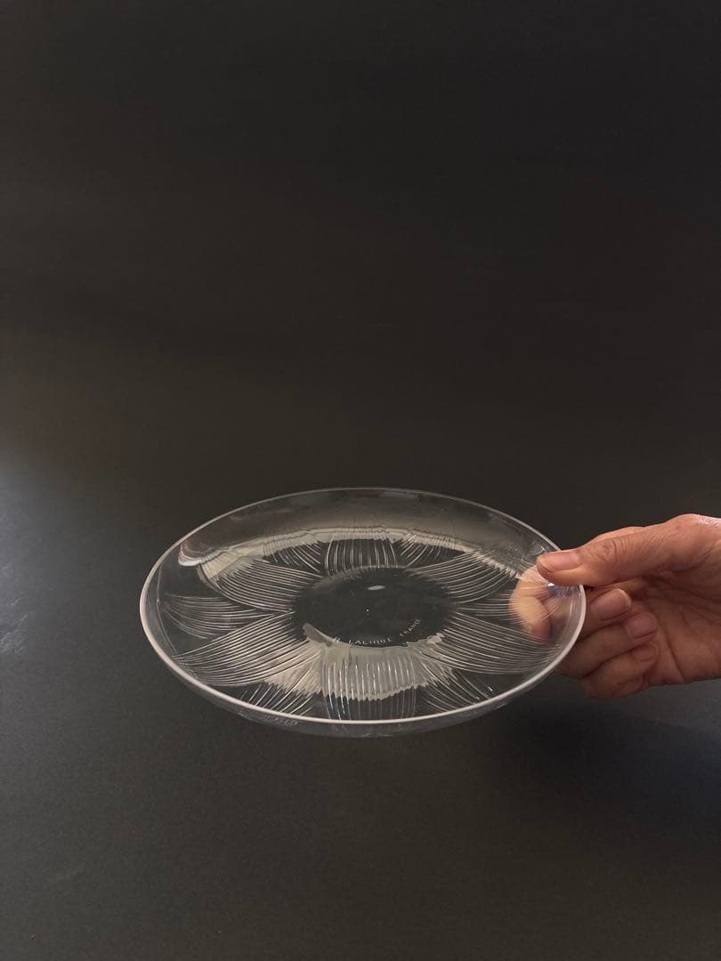 ルネ・ラリック ロータス LOTUS 皿 , Rene-Lalique 1923 - 食器