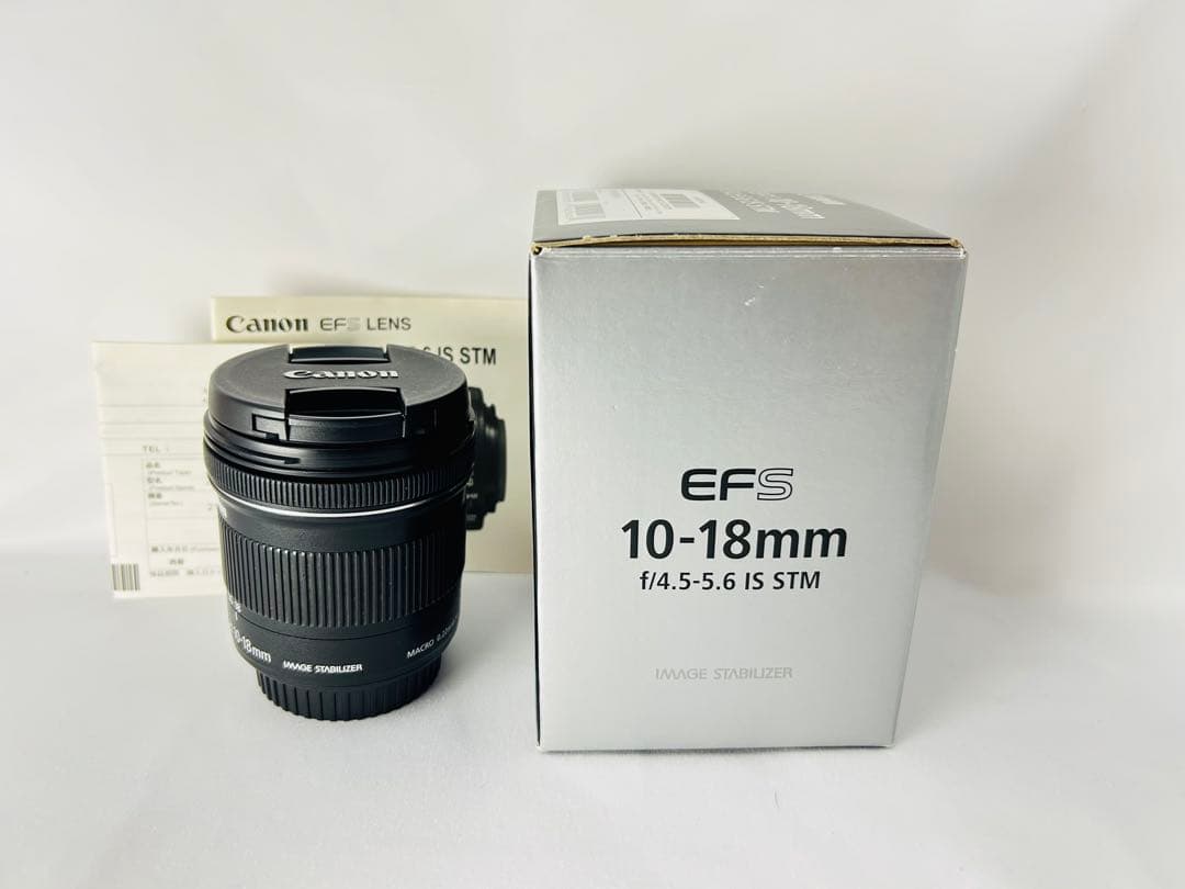 良品　Canon 超広角 EF-S10-18mm F4.5-5.6 IS STM