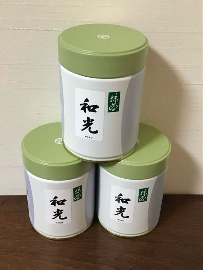 丸久小山園 和光100g缶 3缶セット【訳あり おまけ付き】 和光 | 抹茶 | 宇治 丸久小山園
