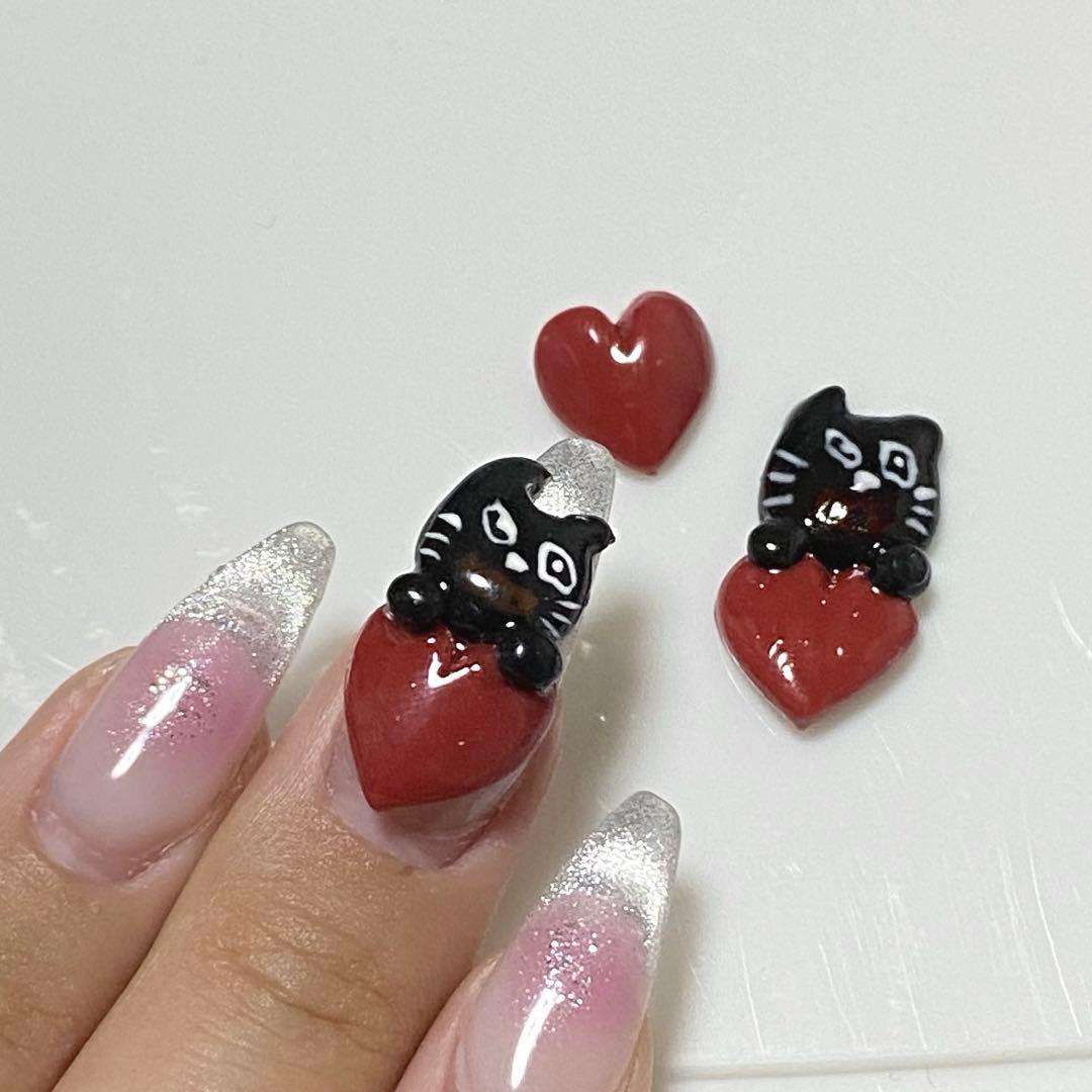 キヨ猫 キヨ 3Dネイルパーツ - メルカリ