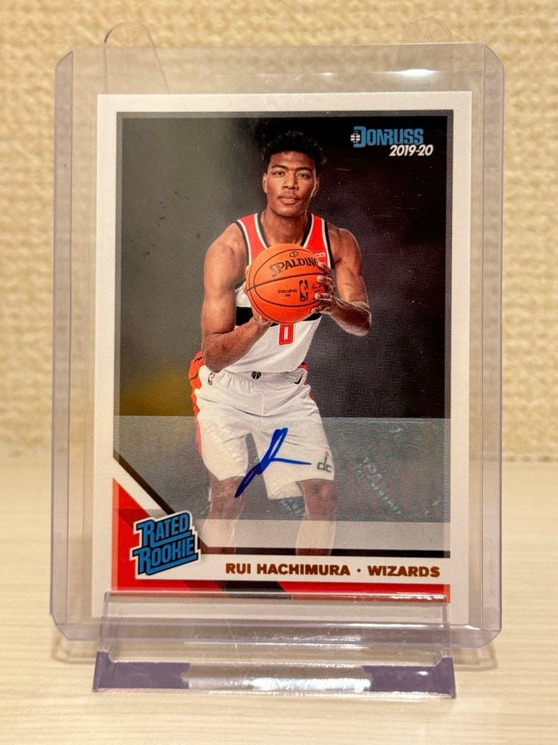 八村塁 Hachimura Donruss RC Auto - メルカリ