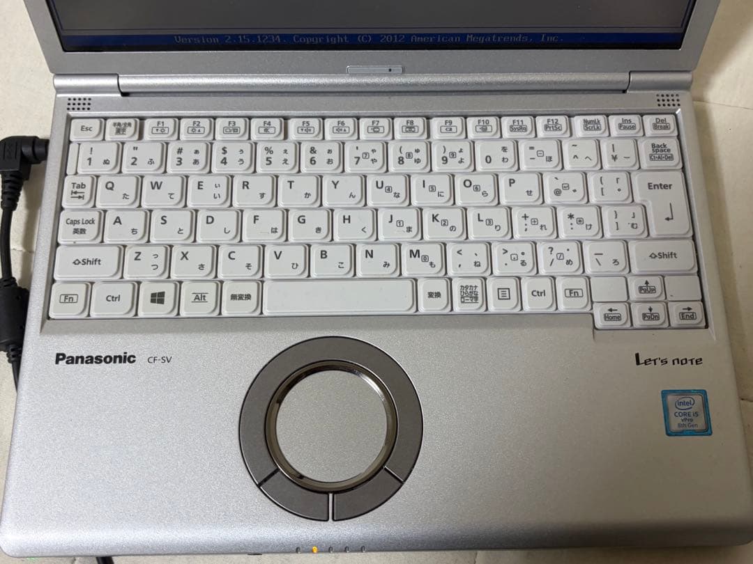 パナソニックLet'snote CF−SV7RDCVS 初期化済み1 - メルカリ