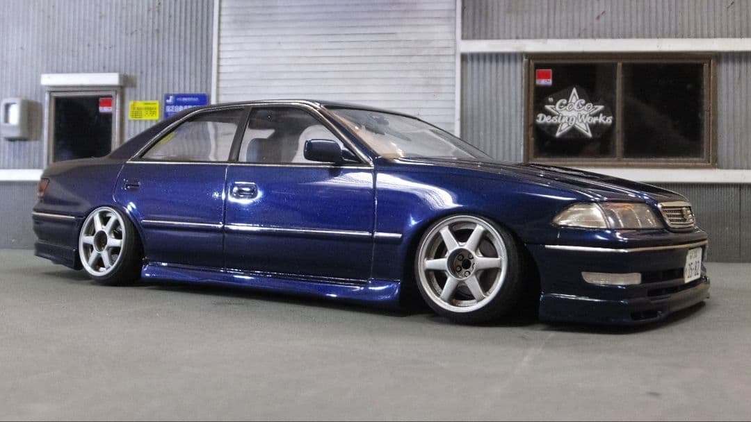 1/24 JZX100マークII ツアラーV 後期 完成品 ドリフト - メルカリ