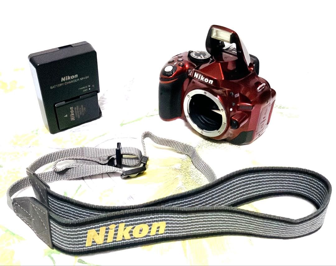 ❤️超新品級❤️一眼レフ❤️Nikon D5200 レッド❤️希少カラー デジタル一眼レフカメラ「D5200」を12月15日（土）から発売開始 | 株式