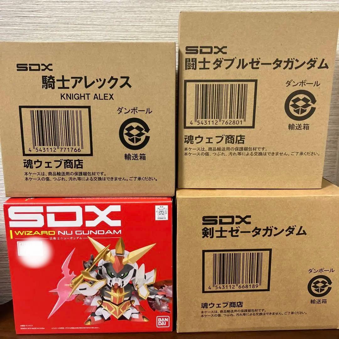 【未開封新品】SDX アルガス騎士団4体 新約SDガンダム外伝 アルガス騎士団 4枚セット 匿名配送 - メルカリ