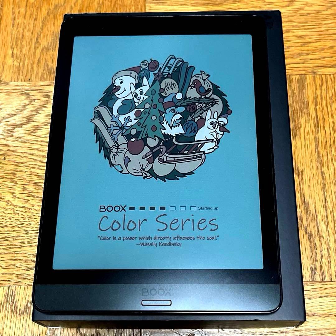 電子書籍リーダー本体 BOOX Nova3Color 山口真弘の電子書籍タッチアンドトライ】カラーE Ink搭載Android