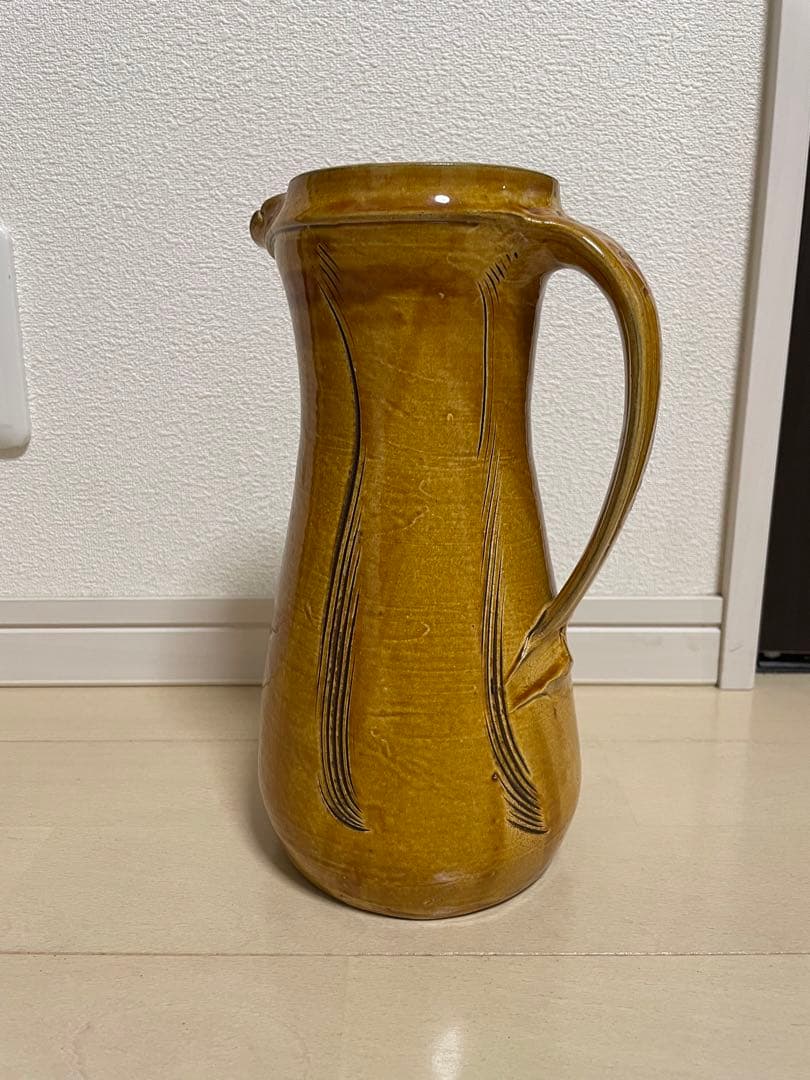 希少　小鹿田焼　坂本茂木　ピッチャー 561846c4d871fd9649da266df33114