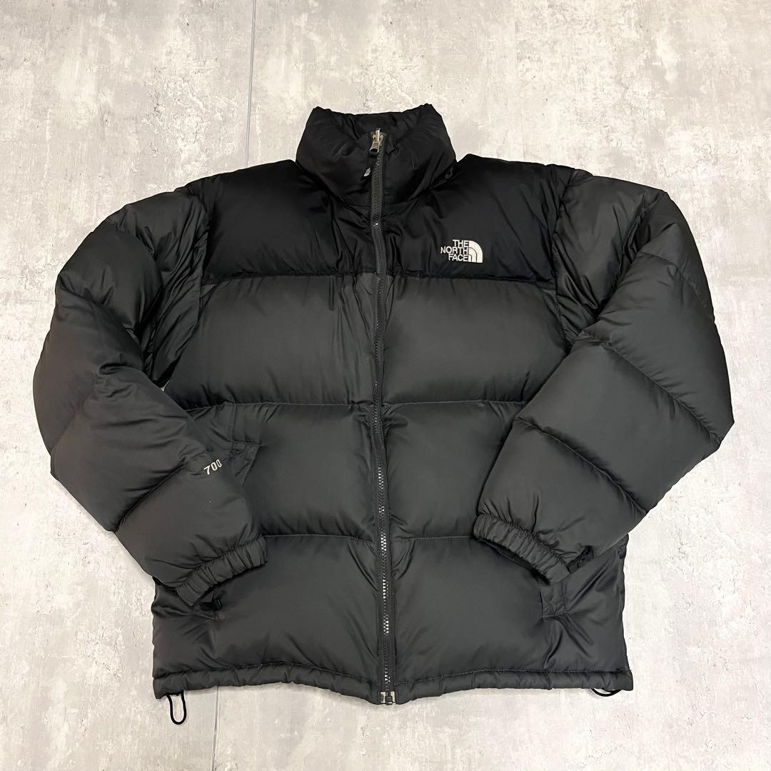 THE NORTH FACE ヌプシ　ダウンジャケット　BLACK THE NORTH FACE ザ・ノース・フェイス アウター キッズ ダウン