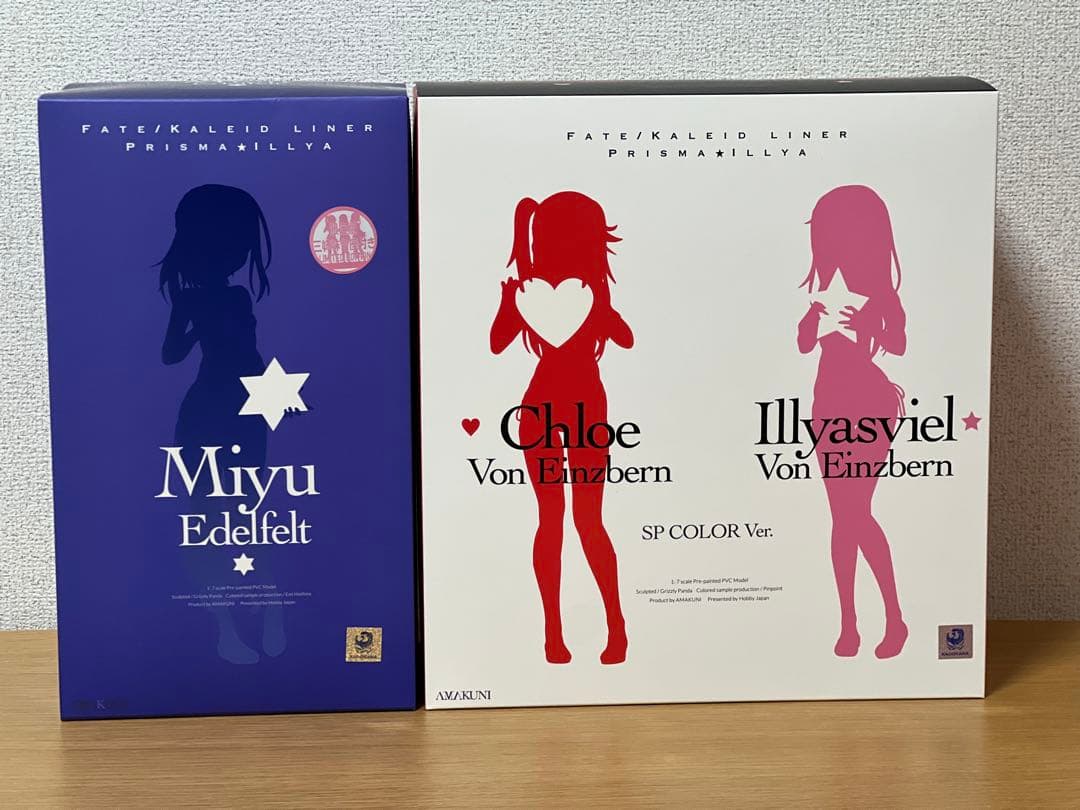 Fate/kaleid linerプリズマ⭐︎イリヤ　イリヤ&クロ&美遊　台座付 プリズマ☆イリヤ』 IDOL COLLECTION 描き下ろしイラストを公開。2024