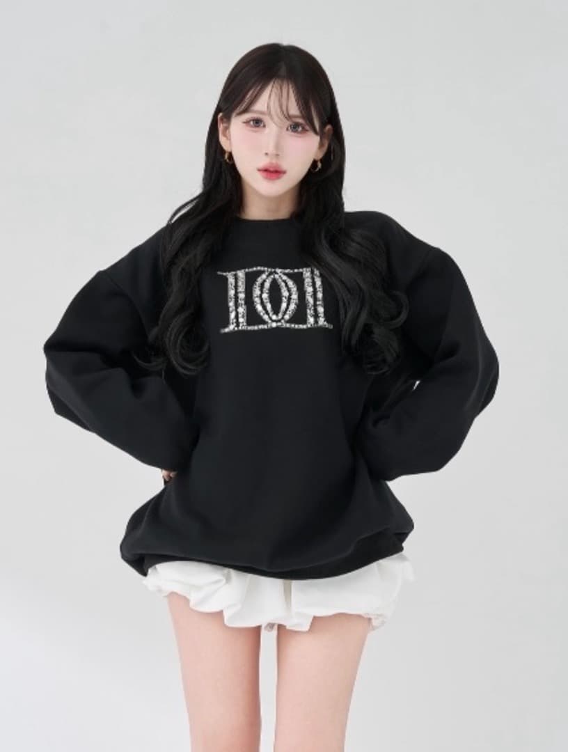 ダーリッチ DDロゴビジュースウェットプルオーバー Darich ブラック