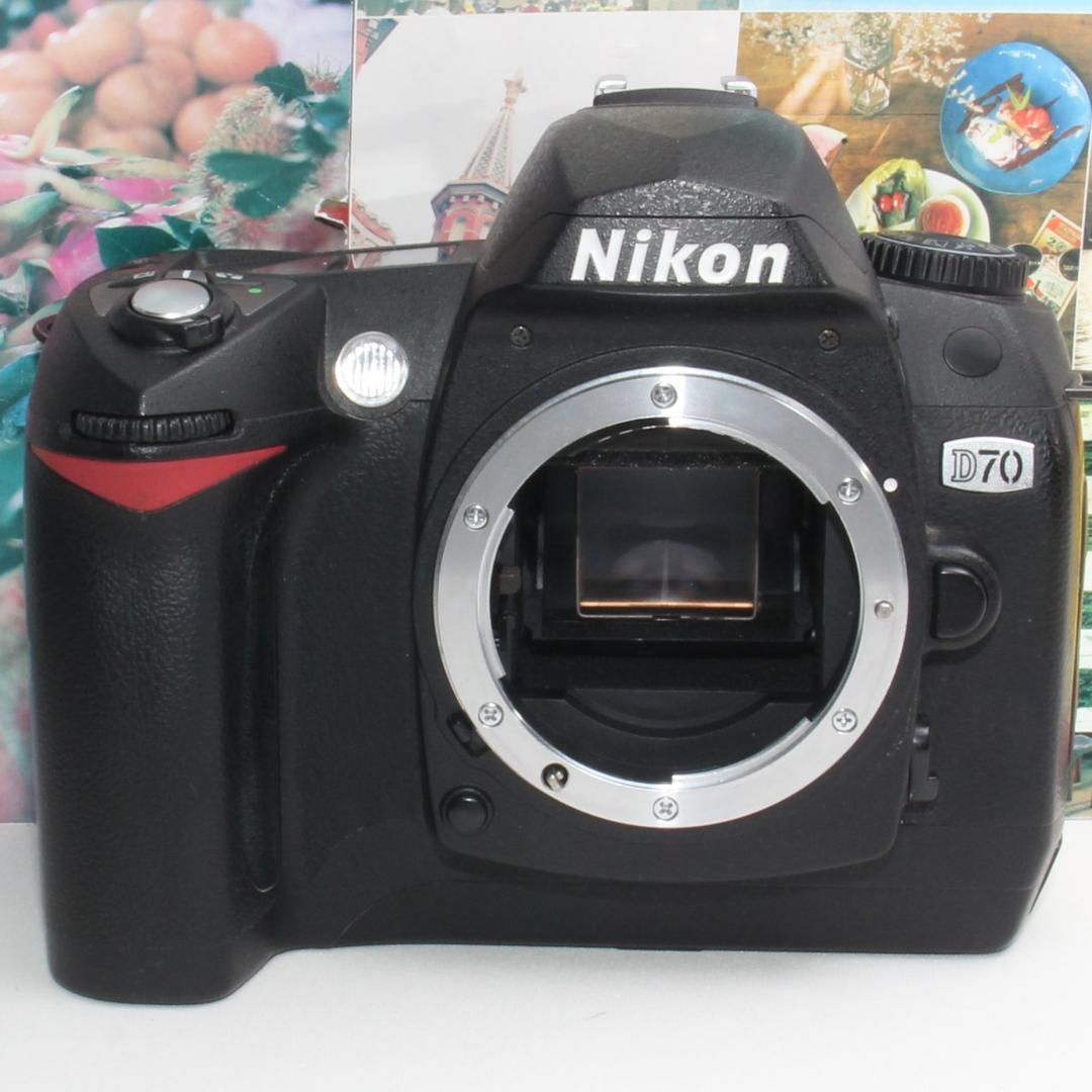 ❤️新品カメラバック付き❤️ニコン D70 超望遠 レンズセット