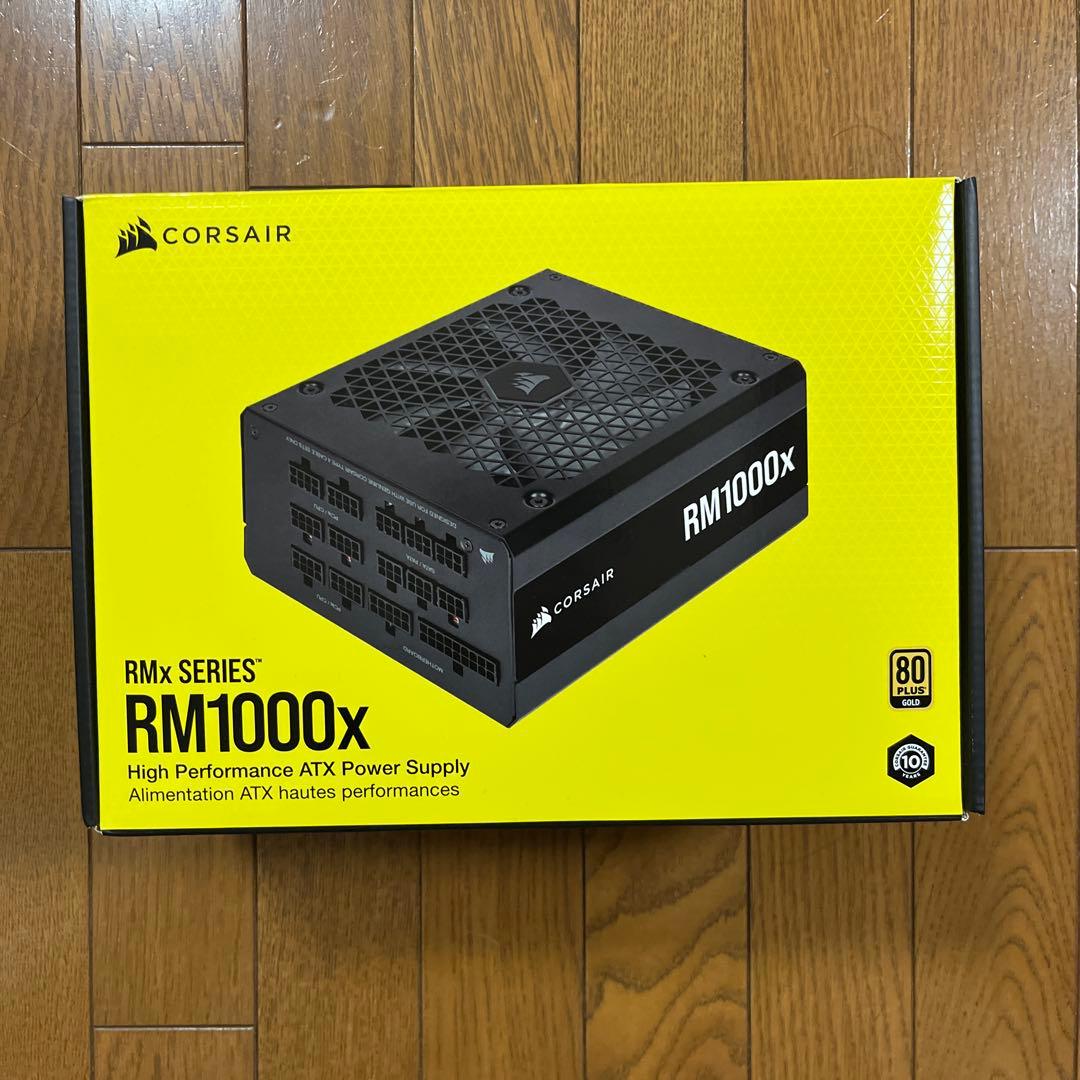 Corsair RM1000x ATX電源ユニット Amazon | CORSAIR RM1000x PC電源ユニット 1000W 80PLUS Gold認証 フル